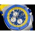 Royal Oak Offshore RSF 44mm Best Edition Blue Ceramic Bezel Yellow/Blue Dial on Rubber Strap A3126