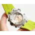 Royal Oak Offshore JF 26703 Chronograph Best Edition Green Dial on Green Rubber Strap A3124 V2