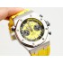 Royal Oak Offshore JF 26703 Chronograph Best Edition Yellow Dial on Yellow Rubber Strap A3124 V2