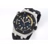 Royal Oak Offshore Diver JF 15720 SS Best Edition Black textured dial on Black Rubber Strap A4308