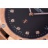 Royal Oak JF 15207 39mm 1:1 Best Edition Black Textured Dial on RG Bracelet A2121