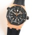 Royal Oak Offshore Diver JF 15710 RG PVD Best Edition Black Dial on Black Grey Rubber Strap A3120