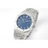 Royal Oak APSF 15500 Best Edition Blue Textured Dial on SS Bracelet A4302 Super Clone V2