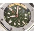 Royal Oak Offshore Diver JF 15720 1:1 Best Edition Green textured dial on SS Bracelet A4308