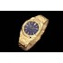 Royal Oak TWF 15450 1:1 Best Edition YG Blue Textured Dial on Bracelet Super Clone A3120