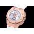 Royal Oak Offshore JF 26408 1:1 Best Edition RG White Dial on White rubber Strap A3126 V2