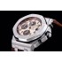 Royal Oak Offshore JF 26470 Safari 2014 1:1 Best Edition White Dial on Brown Leather Strap A3126 V2