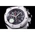 Royal Oak Offshore JF 26470 Black Themes 1:1 Best Edition Black Dial on Black Leather Strap A3126 V2
