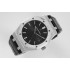 Royal Oak BF 15500 41mm 1:1 Best Edition Black Textured Dial on SS Black leather strap A4302
