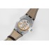 Royal Oak BF 15500 41mm 1:1 Best Edition White Textured Dial on SS Black leather strap A4302
