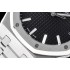 Royal Oak ZF 15500 41mm 1:1 Best Edition Black Textured Dial on SS Bracelet A4302 Super Clone V3
