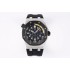 Royal Oak Offshore Diver IPF 15720 Black Ceramic Best Edition Black textured dial on Rubber Strap A4308