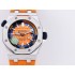 Royal Oak Offshore Diver JF 15710 SS Best Edition Orange Dial on Orange Rubber Strap A3120