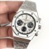 Royal Oak Chronograph SS BF Best Edition White/Black Dial on SS Bracelet A7750