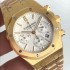 Royal Oak Chronograph YG BF Best Edition White/White Dial on YG Bracelet A7750