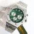 Royal Oak 41mm SF AAA Quality Best Edition Green/Silvery Dial on SS Bracelet VK Function Quartz