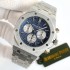 Royal Oak 41mm SF AAA Quality Best Edition Blue/Silvery Dial on SS Bracelet VK Function Quartz