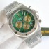 Royal Oak 41mm SF AAA Quality Best Edition Green/Yellow gold Dial on SS Bracelet VK Function Quartz
