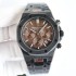 Royal Oak 41mm SF AAA Quality Best Edition PVD Brown/Brown Dial on PVD Bracelet VK Function Quartz