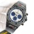 Royal Oak 41mm SF AAA Quality Best Edition PVD White/Blue Dial on PVD Bracelet VK Function Quartz