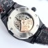 Royal Oak 42mm SF AAA Quality Best Edition PVD Black Skeleton Dial on PVD Bracelet A2813