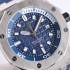 Royal Oak Offshore Diver SF AAA 15720 Best Edition Blue textured dial on Blue Rubber Strap A2813