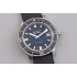 Fifty Fathoms 5008B Barakuda SS 1:1 GSF Best Edition Black Dial on Black Rubber Strap A1151