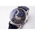 Tradition ZF 7097BB SS 1:1 Best Edition Blue/Gray Dial on Black Leather Strap A505