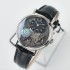 Tradition LTF 7057 Legendary Collection 1:1 Best Edition Black Dial on Black Leather Strap Cal.507DR1