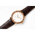 Roma Finissimo 41mm BVF 1:1 Best Edition White Dial On RG Brown leather strap Cal.BVL 128
