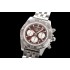 Chronomat B01 44mm WMF Best Edition Brown Dial with Silver subdials and Stick Markers on Bracelet A7750