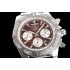 Chronomat B01 44mm WMF Best Edition Brown Dial with Silver subdials and Stick Markers on Bracelet A7750