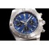 Chronomat B01 44mm WMF Best Edition Blue Dial with Stick Markers on SS Bracelet A7750