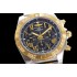 Chronomat B01 44mm WMF Best Edition YG Black Dial Roman Markers on YG Bracelet A7750