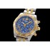 Chronomat B01 44mm WMF Best Edition YG Blue Dial Roman Markers on YG Bracelet A7750