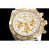 Chronomat B01 44mm WMF YG White Dial with Yellow gold subdials and Stick Markers on YG Bracelet A7750