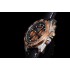 Chronomat B01 44mm WMF SS/RG Black Dial with rose gold subdials on SS/RG Black leather strap A7750