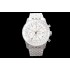 NAVITIMER WORLD TIME 46mm WMF 1:1 Best Edition White Dial on SS Bracelet A7750