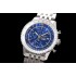 NAVITIMER WORLD TIME 46mm WMF 1:1 Best Edition Blue Dial on SS Bracelet A7750