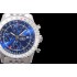 NAVITIMER WORLD TIME 46mm WMF 1:1 Best Edition Blue Dial on SS Bracelet A7750