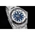 SuperOcean TF 44 Automatic 1:1 Best Edition Blue/White Dial on SS Bracelet A2824