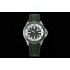 SuperOcean TF 44 Automatic SS 1:1 Best Edition Green Ceramic Bezel Green/White Dial on Green rubber strap A2824