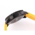 Professional Endurance SF AAA PVD carbon fibre Black/Yellow Dial on Yellow rubber bracelet VK63 Quartz