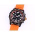 Professional Endurance SF AAA PVD carbon fibre Black/orange Dial on orange rubber bracelet VK63 Quartz