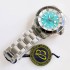Superocean Automatic 44mm Original order customization Ceramics bezel Tiffany Blue Dial on Bracelet Cal.17