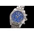 Chronomat B01 44mm WMF 1:1 Best Edition Blue Dial Roman Markers on SS Bracelet A7750