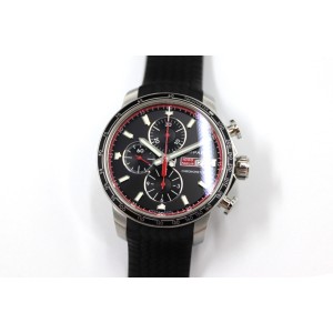 Mille Miglia 168571 SS V7F 1:1 Best Edition Black Dial on Black Rubber Strap A7750