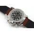 Mille Miglia 168571 SS V7F 1:1 Best Edition Gray Dial on Brown Gummy Strap A7750