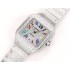 Santos De Cartier SF Swarovski diamonds Colour Rome Diamond Dial on Diamond Bracelet A8215