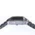 Santos de Cartier GF PVD Best Edition Black Dial on SmartLinks Oxygen rubber strap MIYOTA 9015 V2
